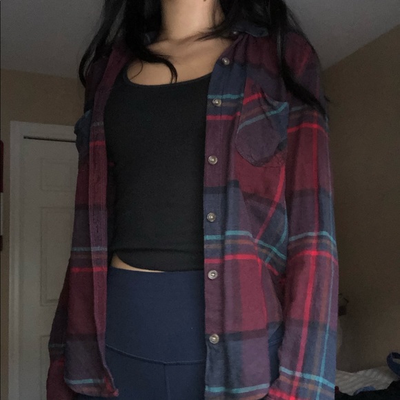 Burgundy Flannel - Picture 2 of 4